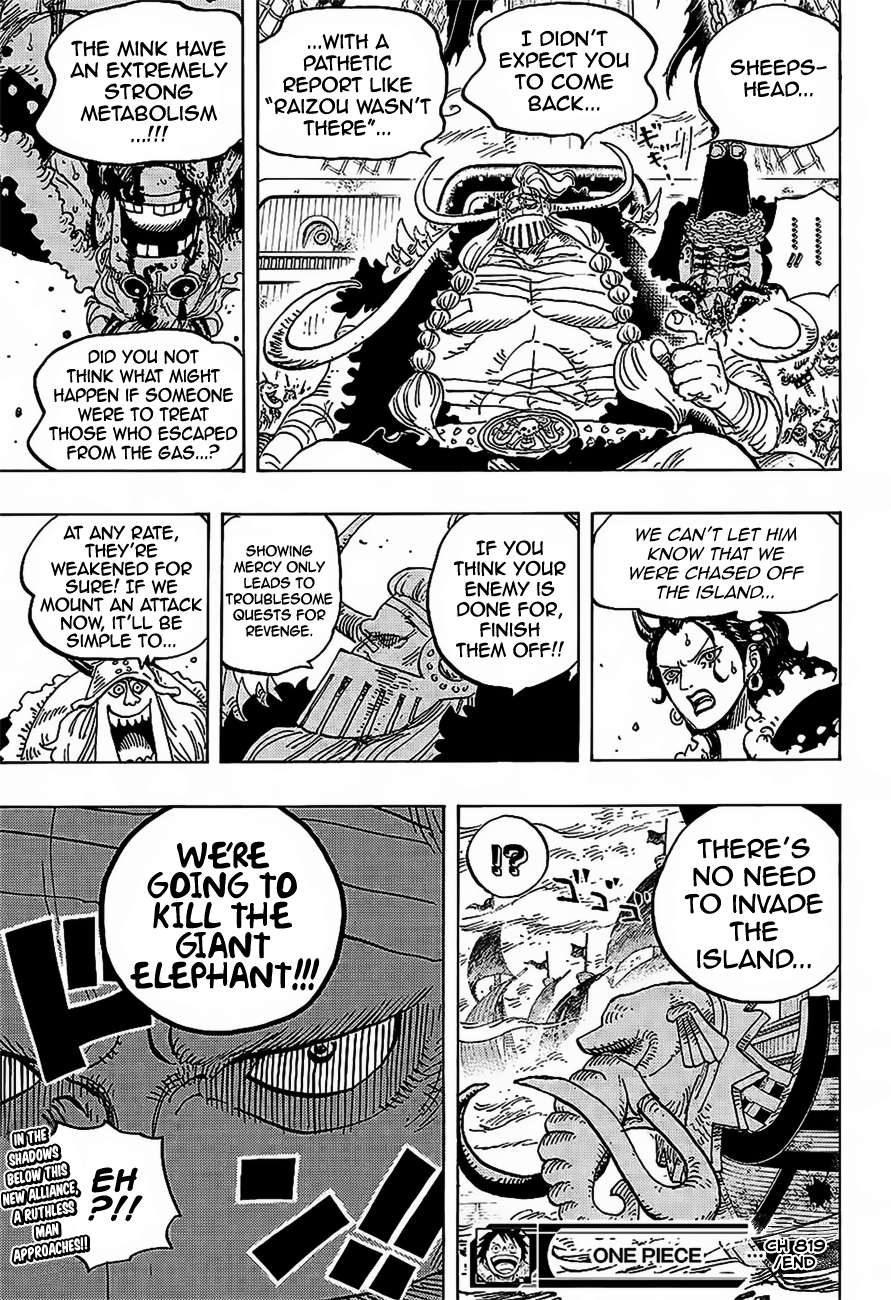 One Piece, Chapter 819 image 18